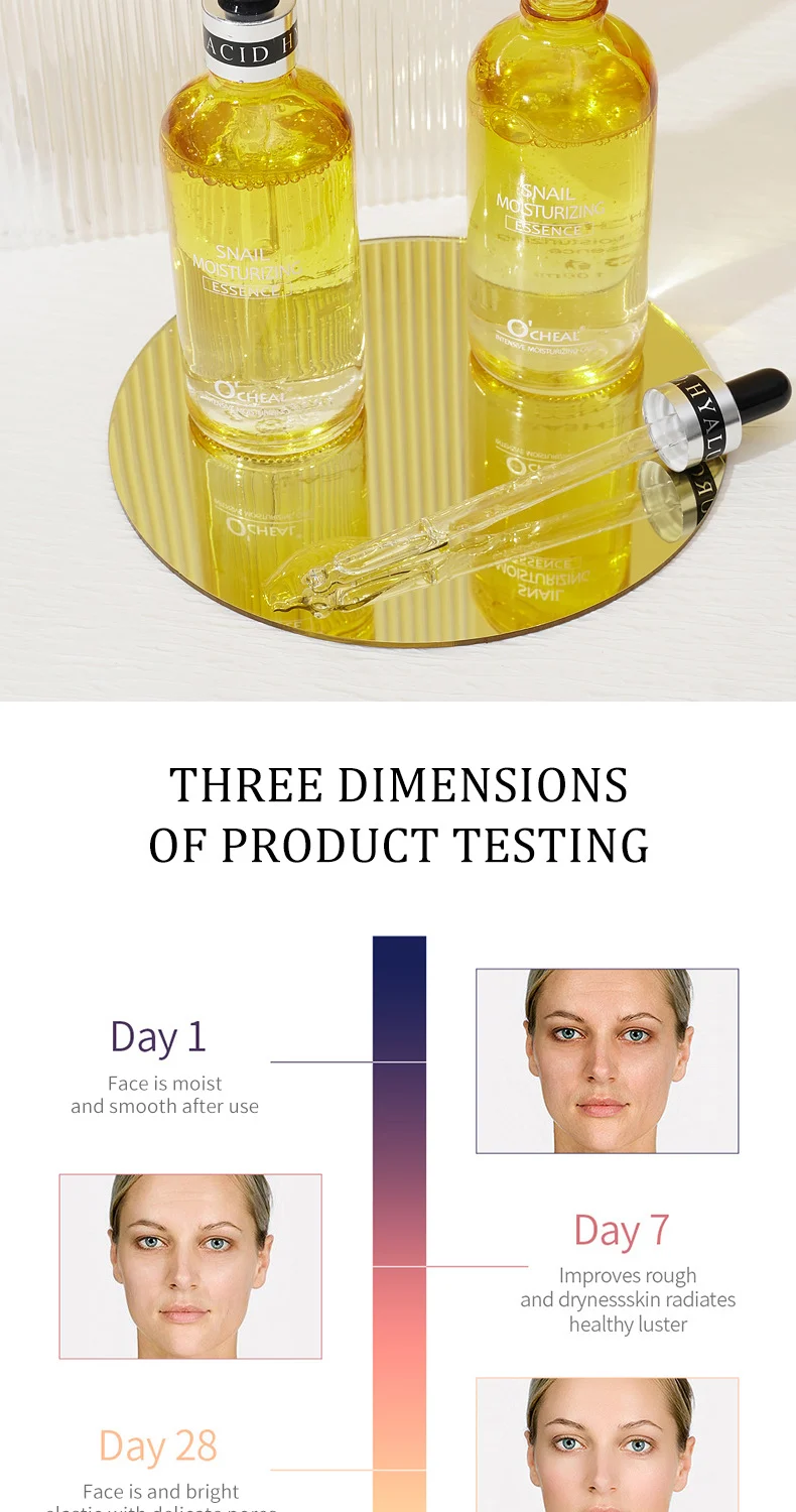 Snail Essence 100ml Hydrating Moisturizing Face Serum for Dryness & Fine Lines 5 snail moisturizing essence 100ml sit 75b6wa83 desc 5