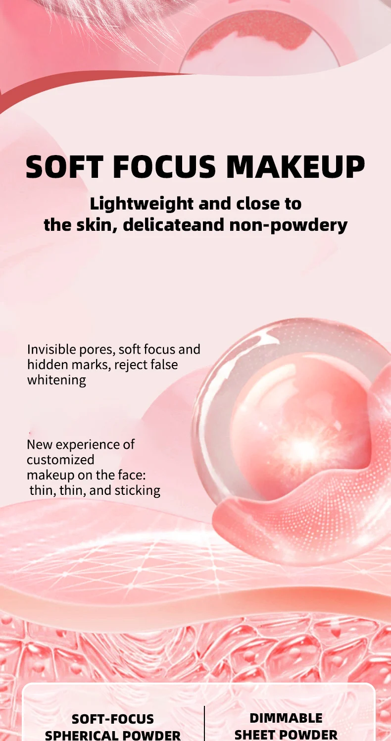 Soft Focus Setting Powder Lightweight Translucent Loose Powder for Long-Lasting No-Makeup Makeup Look 5 soft focus setting powder lightweight translucent loose powder sit qh22hukn desc 5