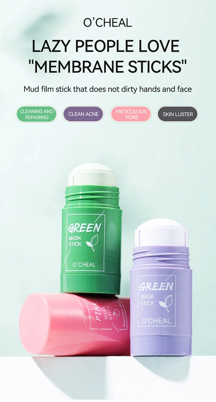 Solid Mud Mask Sticks Green Tea Eggplant Bamboo Charcoal Peach Deep Cleansing Pores Moisturizing Skin Care 1 solid mud mask sticks green tea eggplant bamboo charcoal peach sit x7hptsa5 desc 1