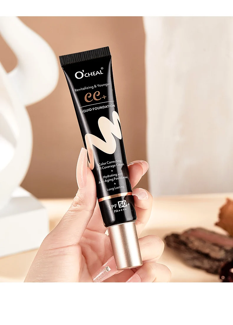SPF 50+ Lightweight Foundation Full Coverage Long Lasting Oil-Free Foundation with Color Correcting 17 spf 50 lightweight full coverage oil free foundation sit 3vsthw4n desc 17