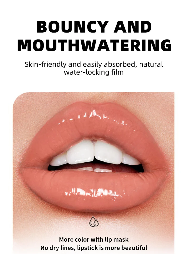 Squalane Amino Acids Lip Balm 15ml Deeply Moisturizing Nourishing Glossy Lip Care Treatment 12 squalane amino acids lip balm sit vrqgequm desc 12