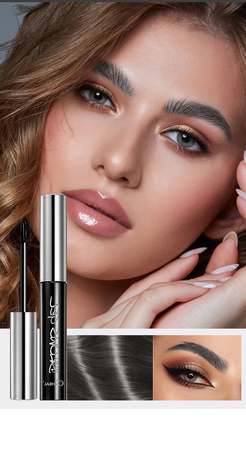Tattoo Brow Gel Peel-off Eyebrow Tint Waterproof Long Lasting Smudge-proof Dye 6g 15 tattoo brow gel peel off tint sit 73brd8h3 desc 15