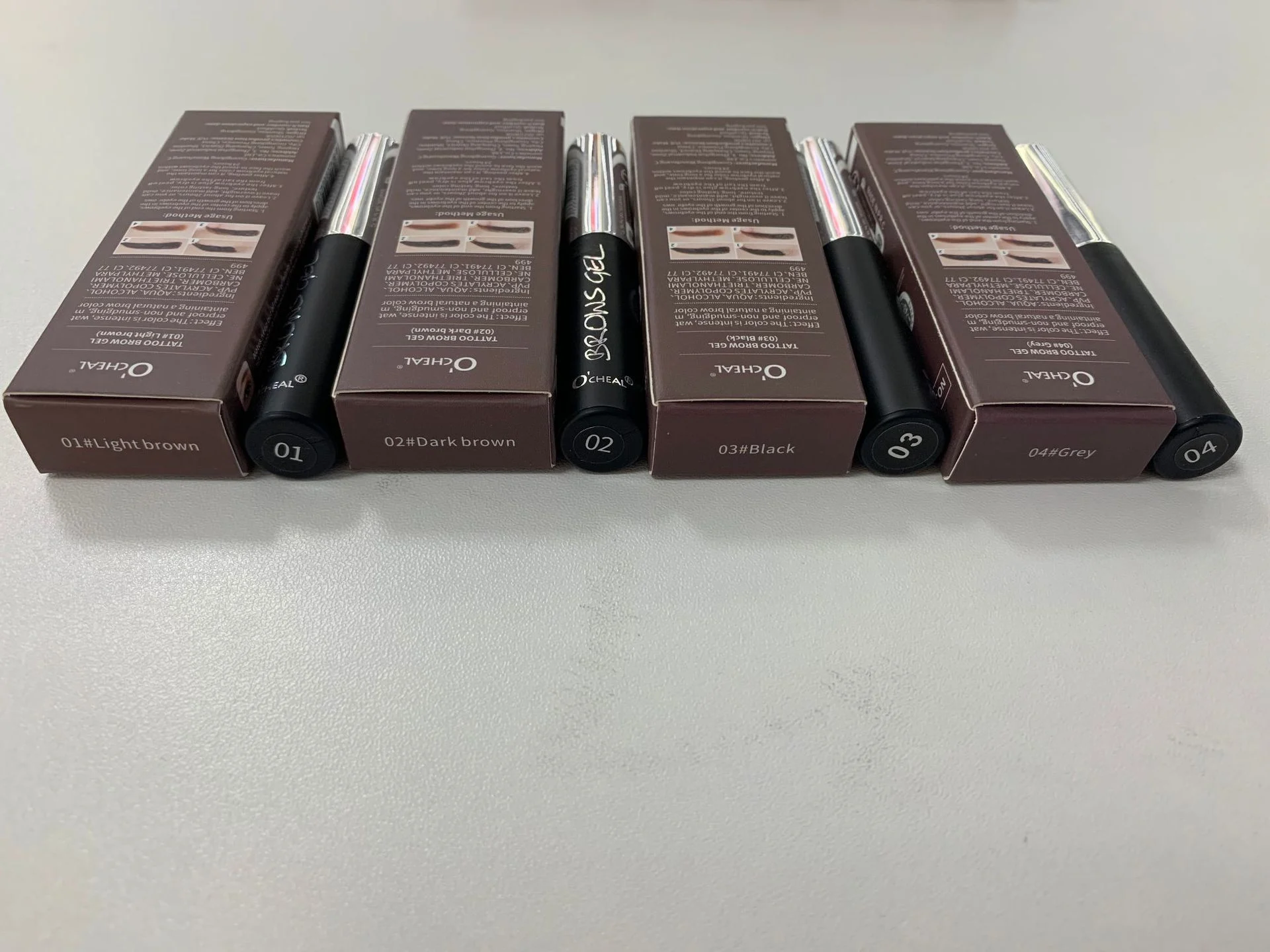 Tattoo Brow Gel Peel-off Eyebrow Tint Waterproof Long Lasting Smudge-proof Dye 6g 3 tattoo brow gel peel off tint sit 73brd8h3 desc 3