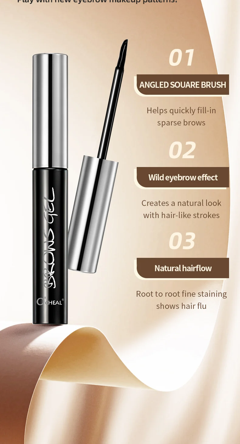 Tattoo Brow Gel Peel-off Eyebrow Tint Waterproof Long Lasting Smudge-proof Dye 6g 7 tattoo brow gel peel off tint sit 73brd8h3 desc 7