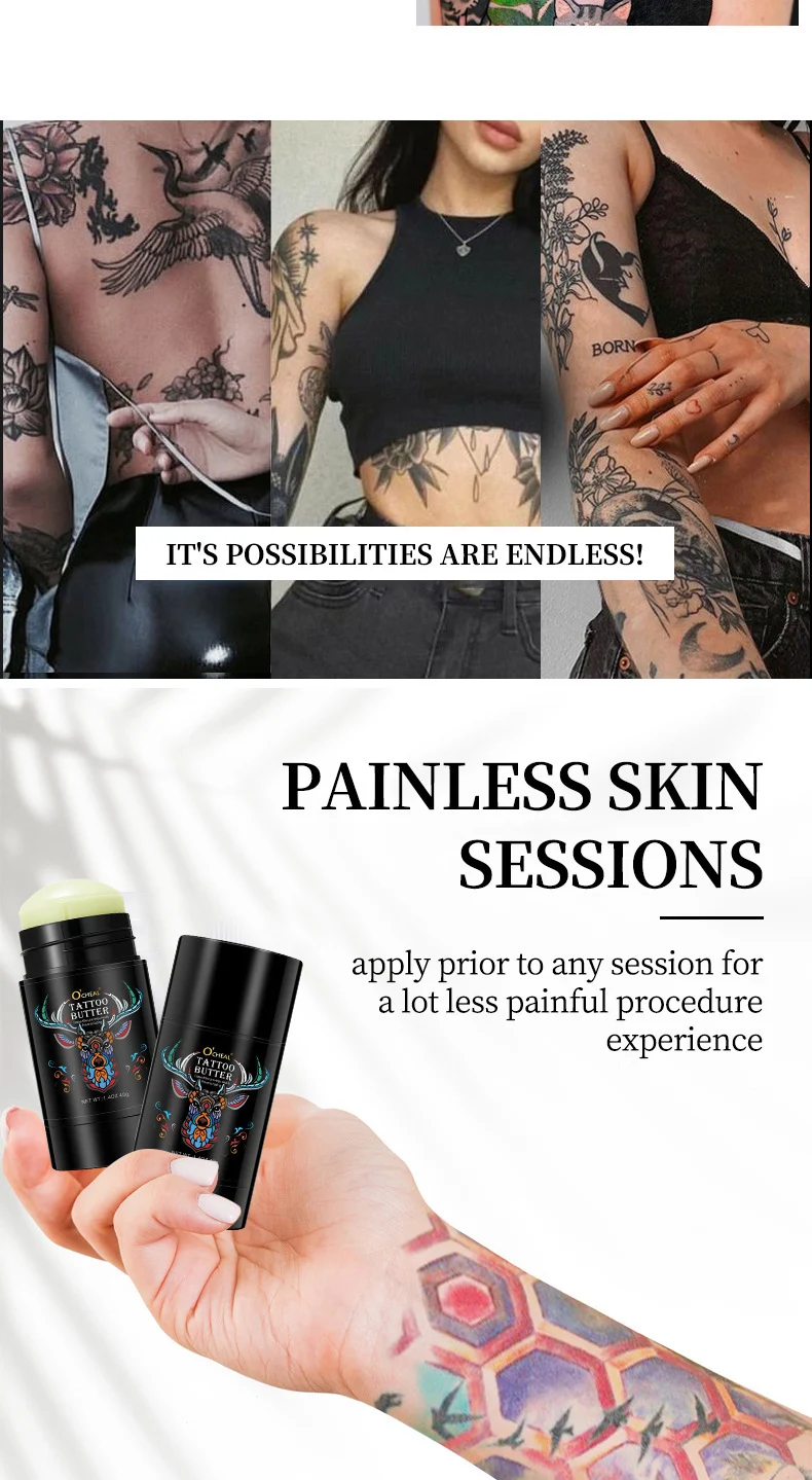 Tattoo Care Stick Color Fixing Brightening Moisturizing 40g 6 tattoo care stick color fixing brightening moisturizing 40g sit 77n8ret7 desc 6