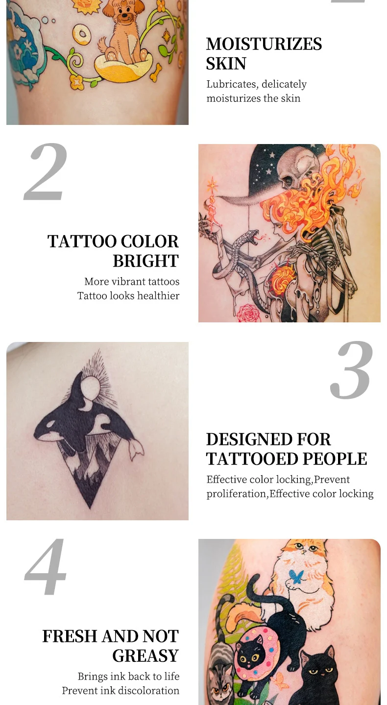 Tattoo Color Lock & Brightening Aftercare Butter Stick 40g 5 tattoo color lock brightening aftercare butter stick sit zj3g7jnx desc 5