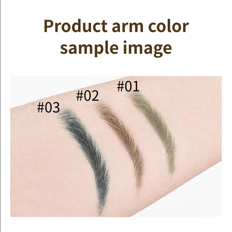 Tear-Off Eyebrow Gel Waterproof Brow Tint Peelable Eyebrow Makeup 4g 10 tear off eyebrow gel waterproof brow tint sit xcnsbcfa desc 10
