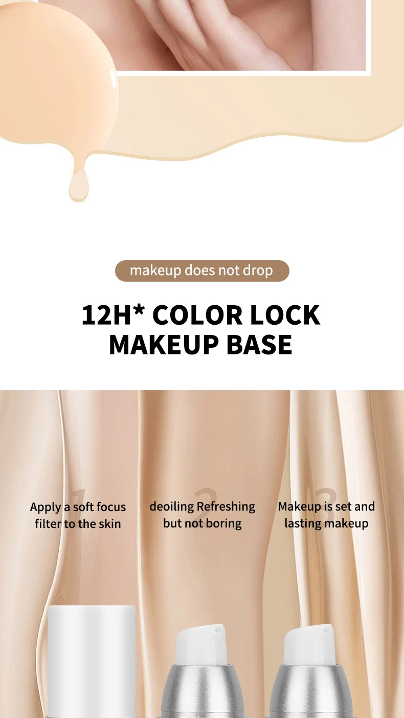 Temperature-Change Liquid Foundation Full Coverage Long Lasting Moisturizing Waterproof SPF 5 temperature change liquid foundation full coverage long lasting moisturizing sit 3ms2wsr8 desc 5
