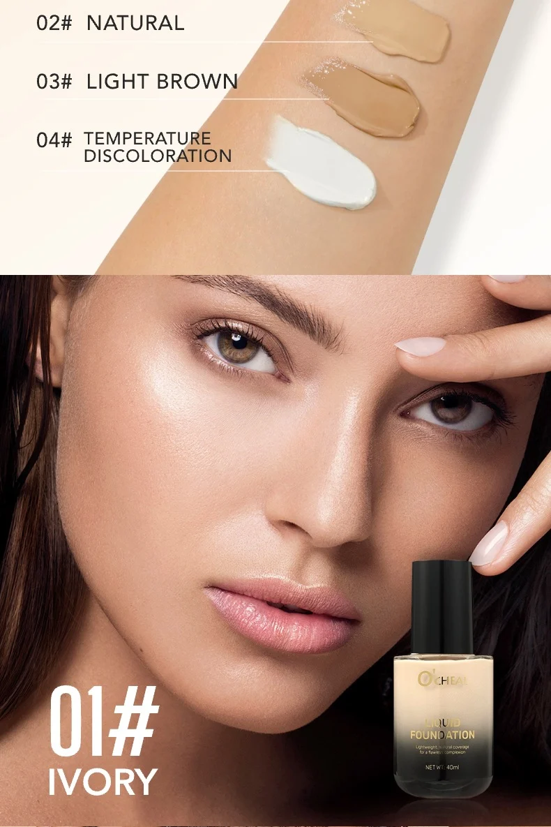 Temperature Changing Foundation Lightweight Natural Coverage Flawless Complexion 40ml 10 temperature changing foundation lightweight natural coverage sit ztzpaeza desc 10