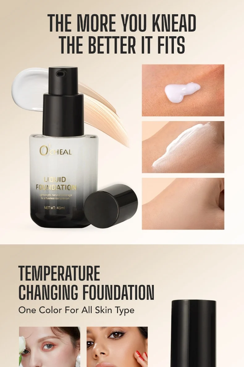 Temperature Changing Foundation Lightweight Natural Coverage Flawless Complexion 40ml 13 temperature changing foundation lightweight natural coverage sit ztzpaeza desc 13