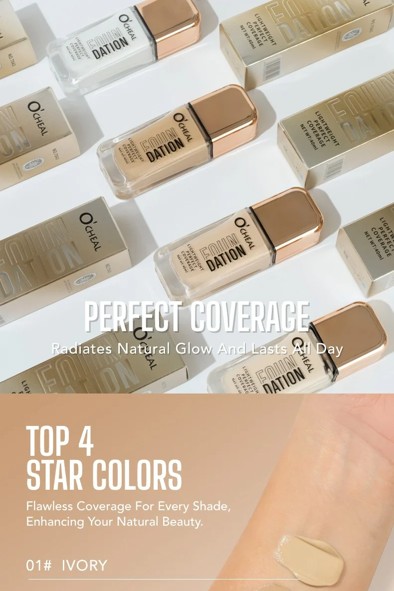 Temperature Changing Foundation Liquid 40ml Long Lasting Flawless Coverage Hydrating Skin Fit 5 temperature changing foundation liquid 40ml sit ttqvt8qg desc 5