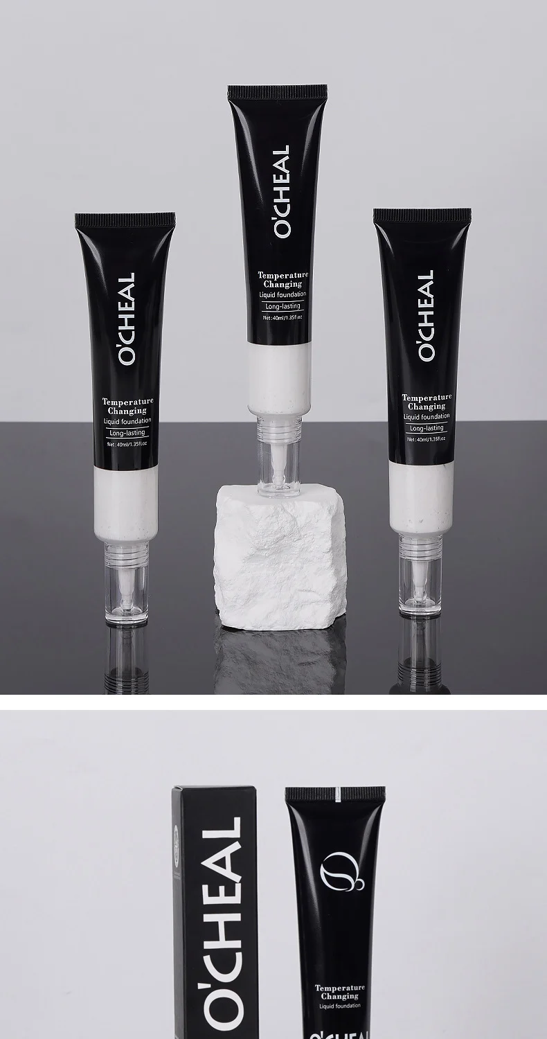 Temperature Changing Foundation Long-lasting Waterproof BB Cream with Color Correction 12 temperature changing foundation waterproof bb cream sit h7cf9j9r desc 12