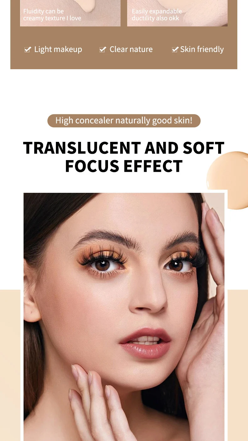 O'CHEAL Temperature Changing Foundation Full Coverage Long Lasting Moisturizing Concealer 4 temperature changing liquid foundation sit u9vqr6rj desc 4
