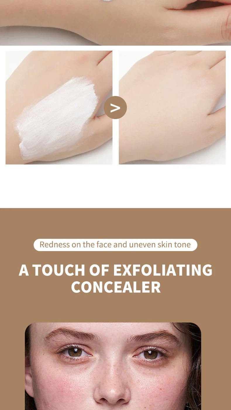 O'CHEAL Temperature Changing Foundation Full Coverage Long Lasting Moisturizing Concealer 7 temperature changing liquid foundation sit u9vqr6rj desc 7