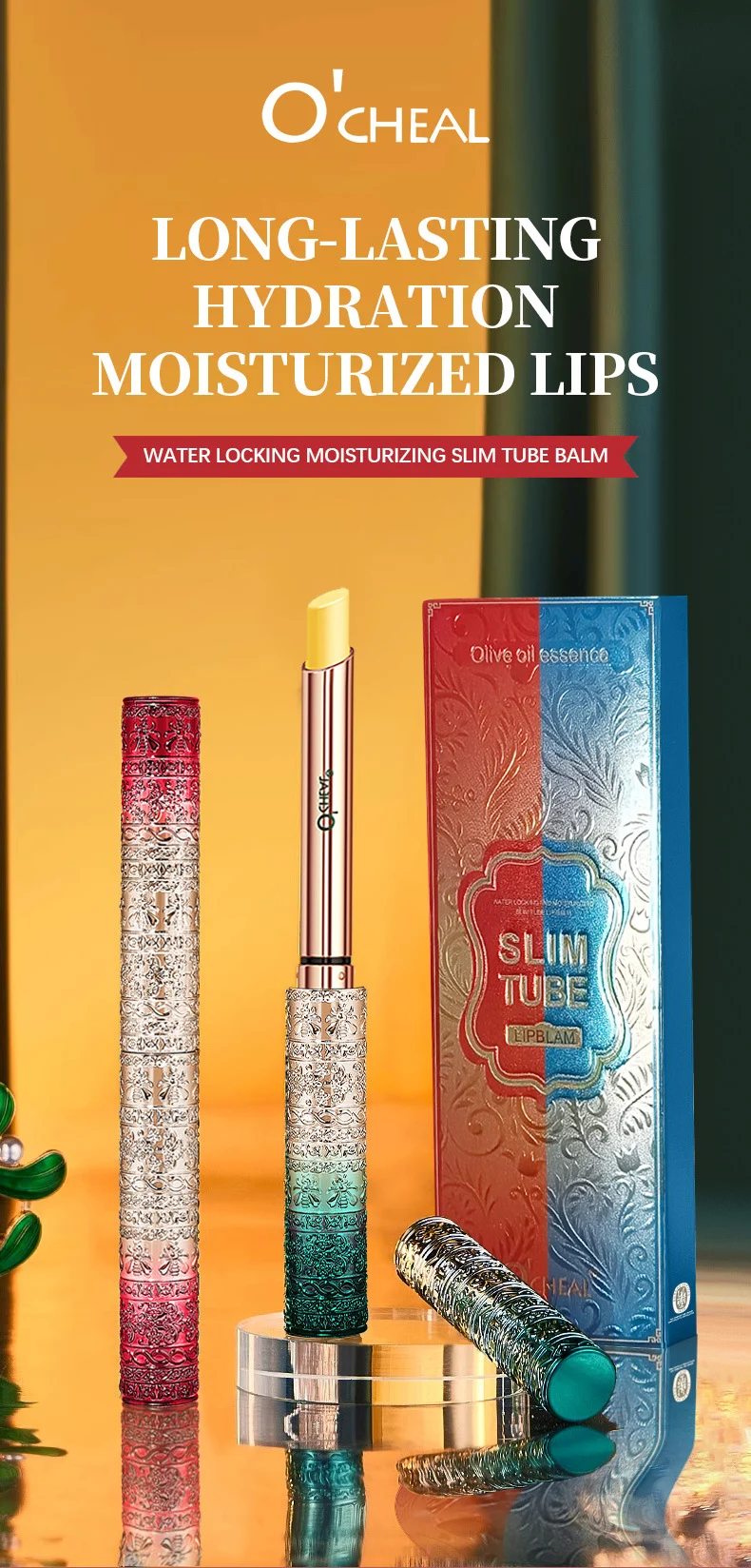 Temperature Changing Lip Balm Slim Tube Hydrating Moisturizer Plumping Lip Care 1 temperature changing slim tube lip balm hydrating moisturizer sit byn5ezsj desc 1