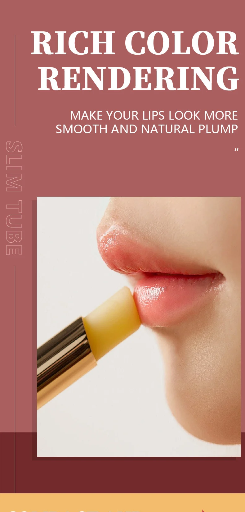 Temperature Changing Lip Balm Slim Tube Hydrating Moisturizer Plumping Lip Care 2 temperature changing slim tube lip balm hydrating moisturizer sit byn5ezsj desc 2