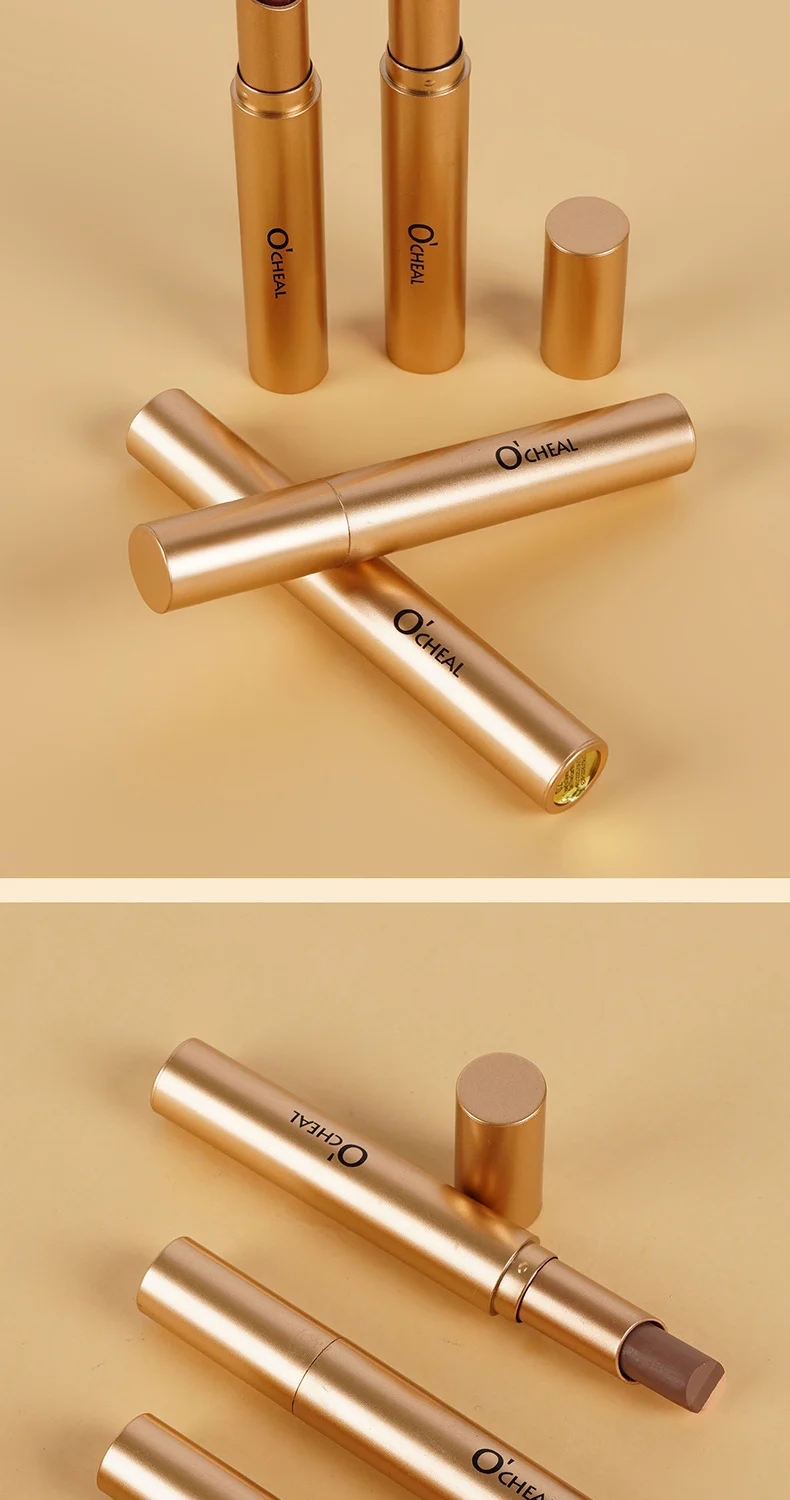 Three-Color Eyeshadow Stick Waterproof & Sweatproof Long-Lasting Cream to Powder Formula 15 three color eyeshadow stick waterproof cream to powder sit ru694zec desc 15