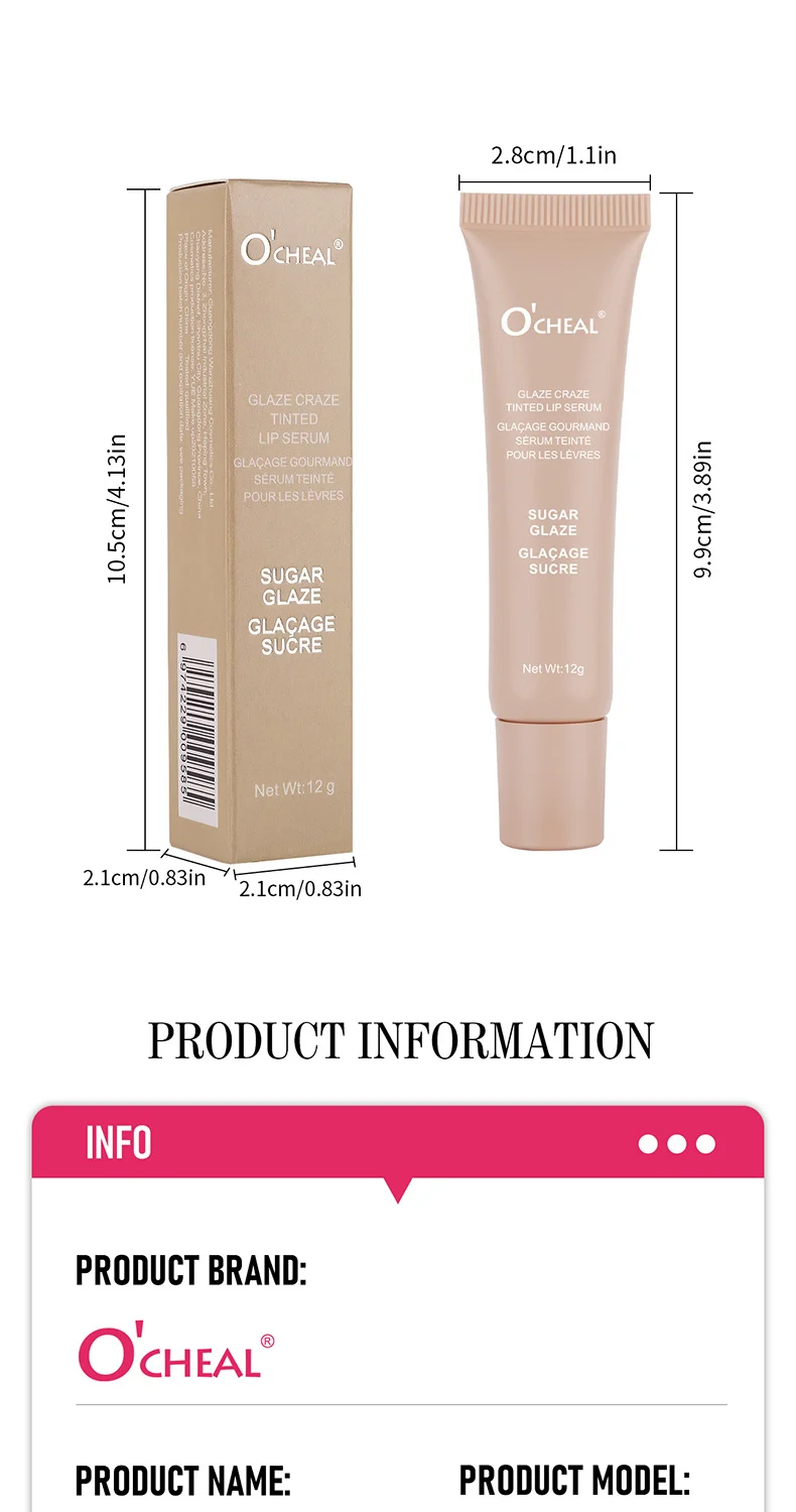 Tinted Lip Serum Hydrating Lip Gloss with Mirror Finish 12g 11 tinted lip serum hydrating lip gloss mirror finish sit cf5px46c desc 11