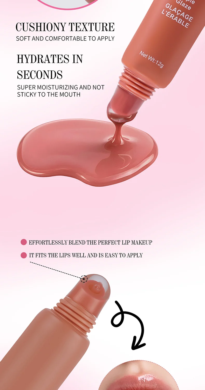 Tinted Lip Serum Hydrating Lip Gloss with Mirror Finish 12g 5 tinted lip serum hydrating lip gloss mirror finish sit cf5px46c desc 5