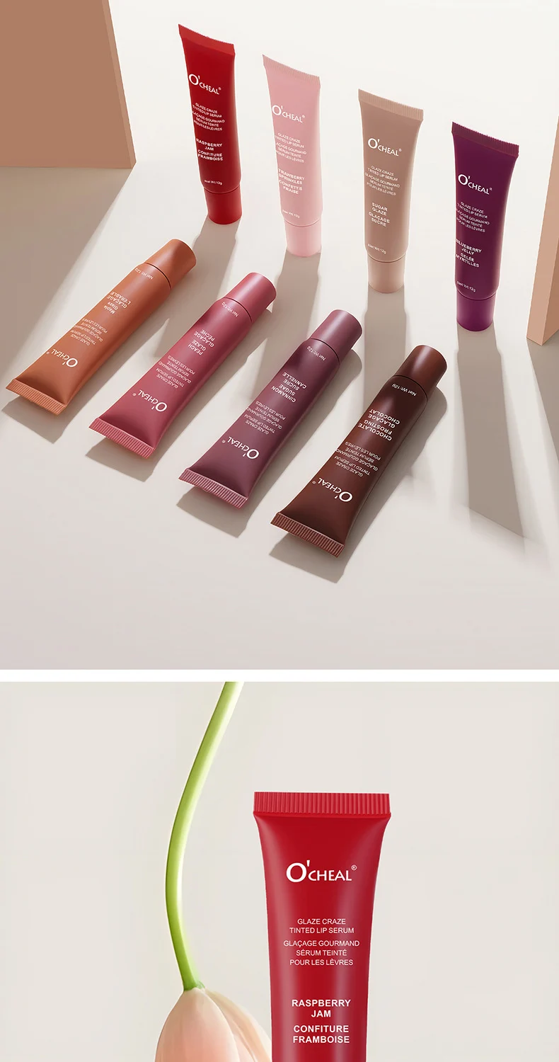 Tinted Lip Serum Moisturizing Gloss Hydrating Lip Plumper with Color 13 tinted lip serum moisturizing gloss sit 27qvk7t2 desc 13