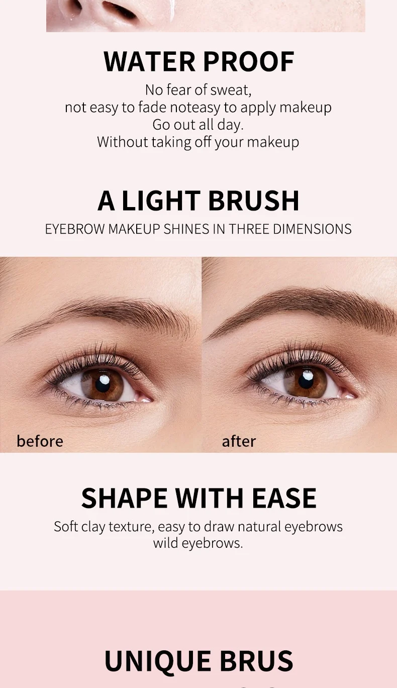Transparent Eyebrow Gel Clear Brow Soap Natural Hold Shaping Glue Wild Brows 12 transparent eyebrow gel clear brow soap natural hold shaping glue sit kg3vqed6 desc 12