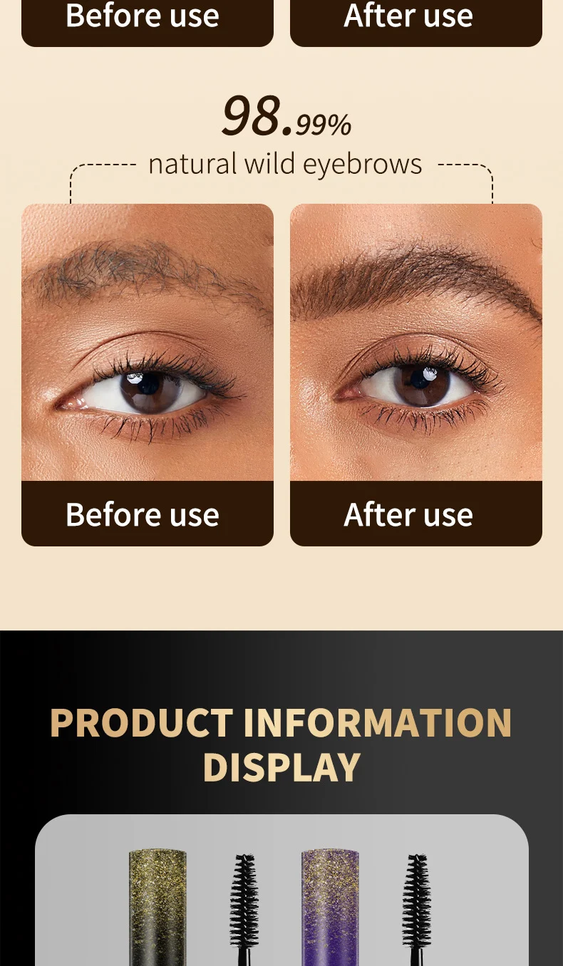 Transparent Eyebrow Glue Clear Eyelash Lash Styling Gel Waterproof Sweatproof Wild Brows 13 transparent eyebrow glue clear eyelash lash styling gel waterproof sit yx6p27dq desc 13