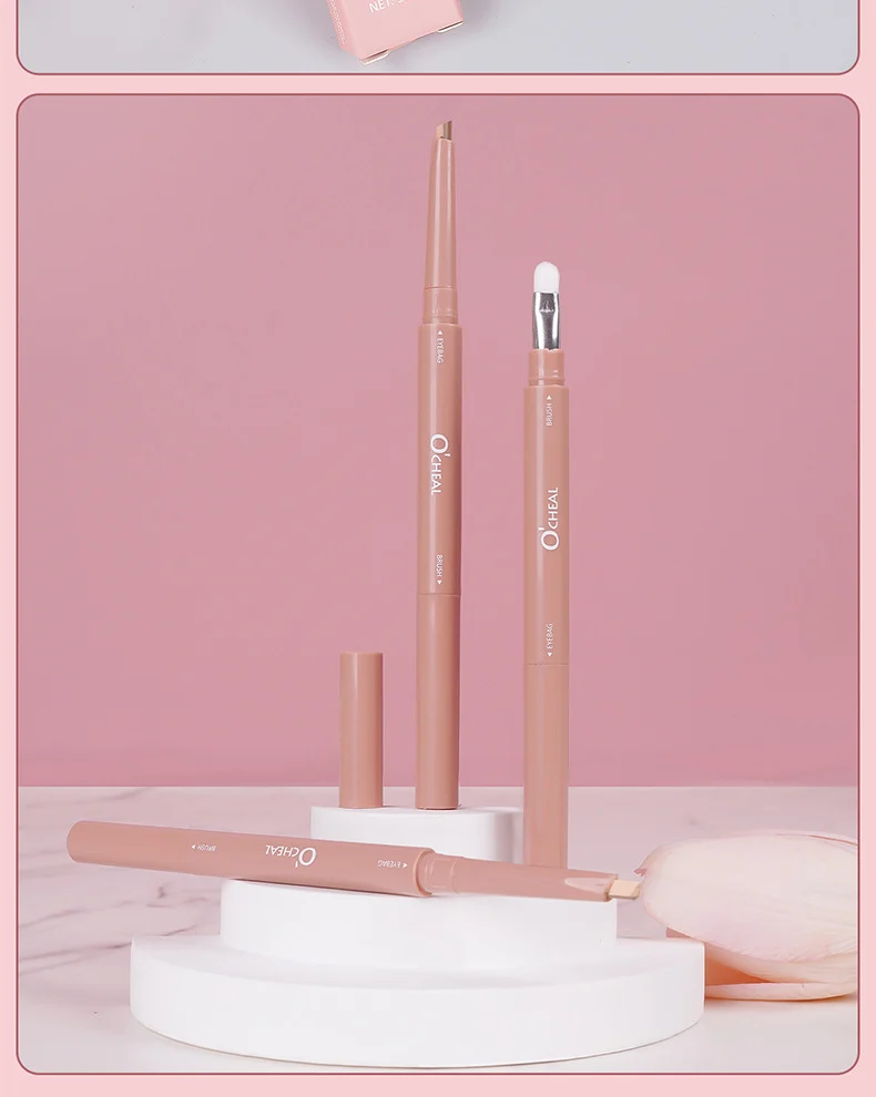 Two-Tone 3D Eyebag Pencil Waterproof Sweatproof Long-Lasting Natural Contour 14 two tone 3d eyebag pencil sit szpy2dje desc 14