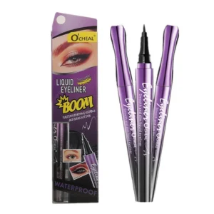 Ultra-Fine Liquid Eyeliner Waterproof Quick-Dry Smudge-Proof Brush Tip Pen