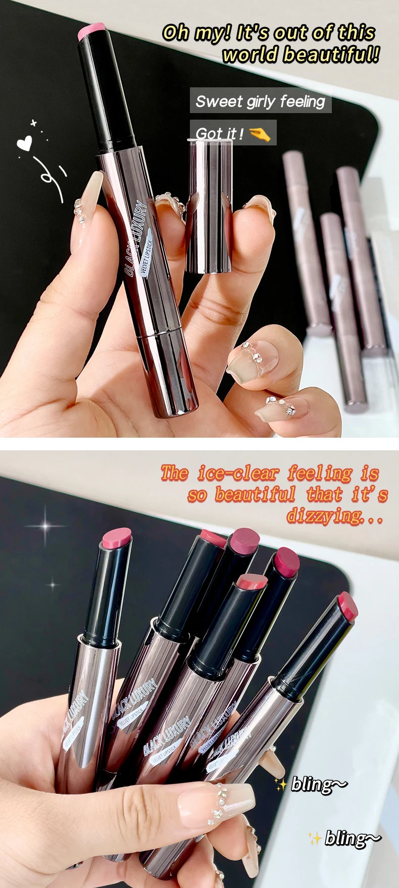 Velvet Lipstick Matte Lip Mud O'CHEAL Soft Light Non-stick Cup Moisturizing Lip Glaze 7 velvet lipstick matte lip mud ocheal sit 3wk6mwqs desc 7