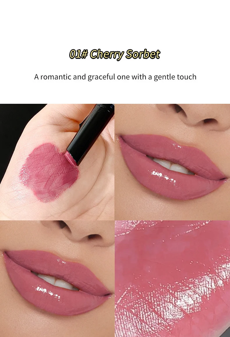 Velvet Lipstick Matte Lip Mud O'CHEAL Soft Light Non-stick Cup Moisturizing Lip Glaze 8 velvet lipstick matte lip mud ocheal sit 3wk6mwqs desc 8