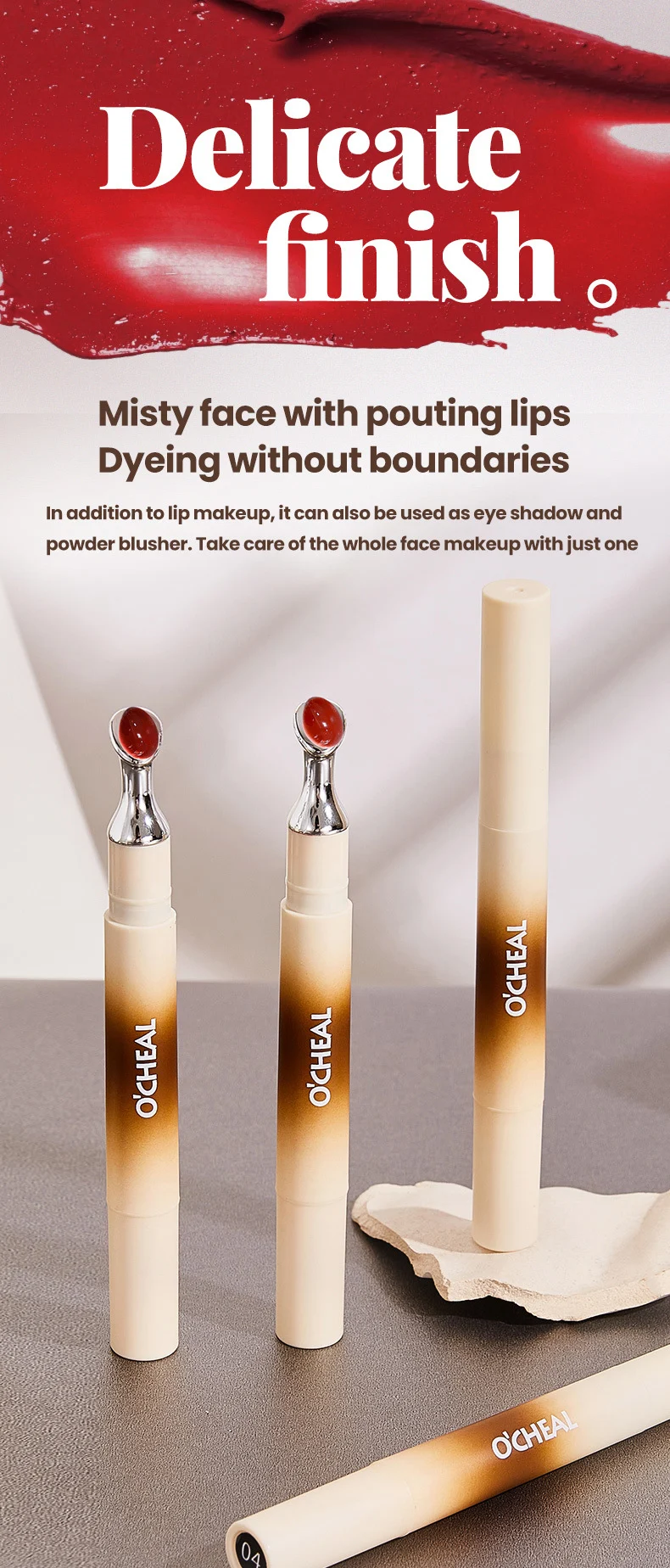 Velvet Matte Lip Powder Cream Long-Lasting Lip Stain Waterproof Lip Gloss 6 velvet matte lip powder cream long lasting lip stain sit ezxrg478 desc 6