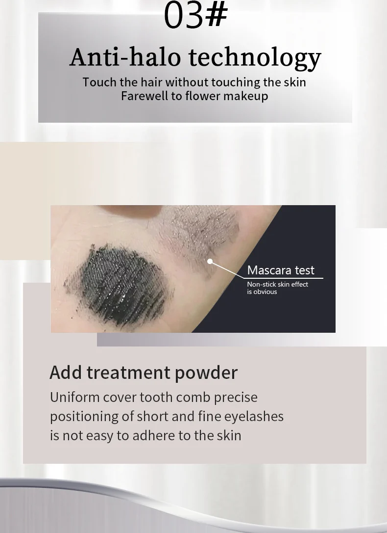 O'CHEAL 4D Voluminous Curling Mascara Waterproof Long Lasting Fine Brush 5 voluminous curling mascara sit 9a35cxfd desc 5