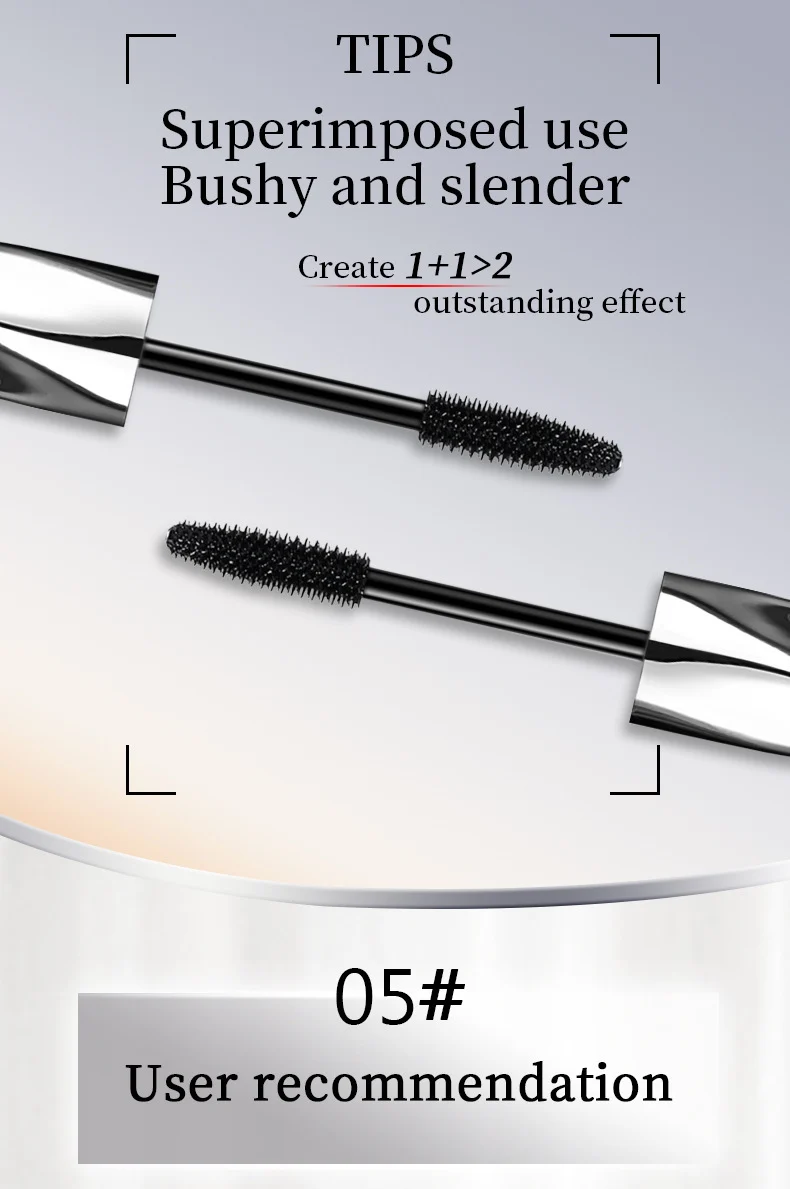 O'CHEAL 4D Voluminous Curling Mascara Waterproof Long Lasting Fine Brush 9 voluminous curling mascara sit 9a35cxfd desc 9
