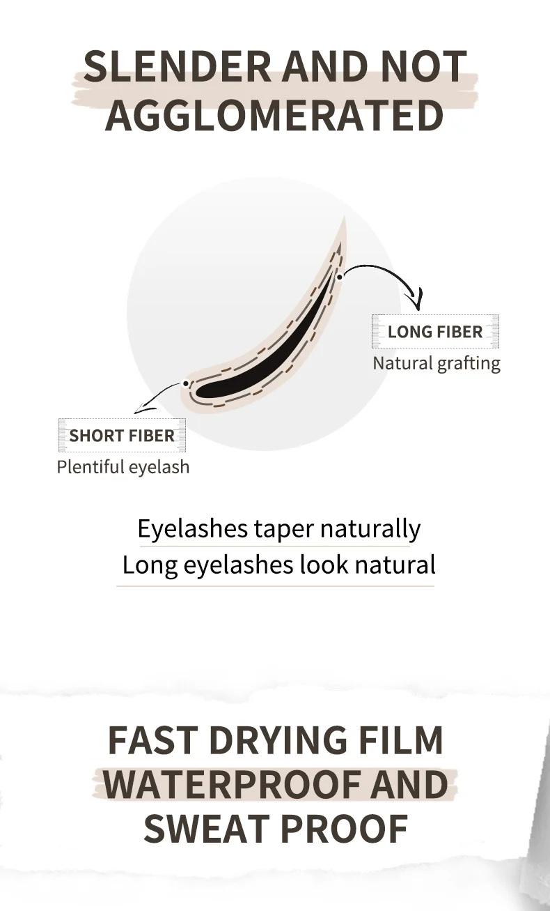 Volumizing Curling Mascara Waterproof Sweatproof Lengthening Clump-Free Natural 6 volumizing curling mascara waterproof sweatproof lengthening sit 94w4z6jb desc 6