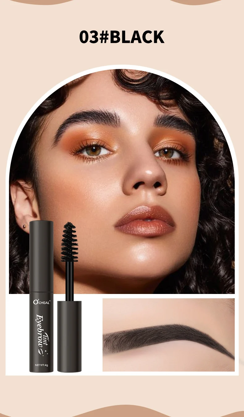 Waterproof Brow Gel 4 Colors Long Lasting Natural Eyebrow Tint Kit 11 waterproof brow gel 4 colors eyebrow tint kit sit 38gdwg8w desc 11