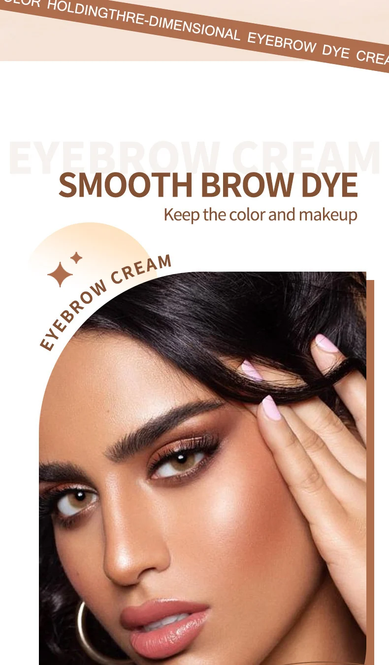 Waterproof Brow Gel 4 Colors Long Lasting Natural Eyebrow Tint Kit 2 waterproof brow gel 4 colors eyebrow tint kit sit 38gdwg8w desc 2