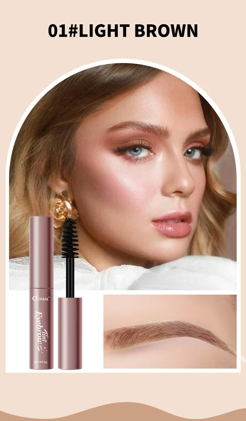 Waterproof Brow Gel 4 Colors Long Lasting Natural Eyebrow Tint Kit 9 waterproof brow gel 4 colors eyebrow tint kit sit 38gdwg8w desc 9