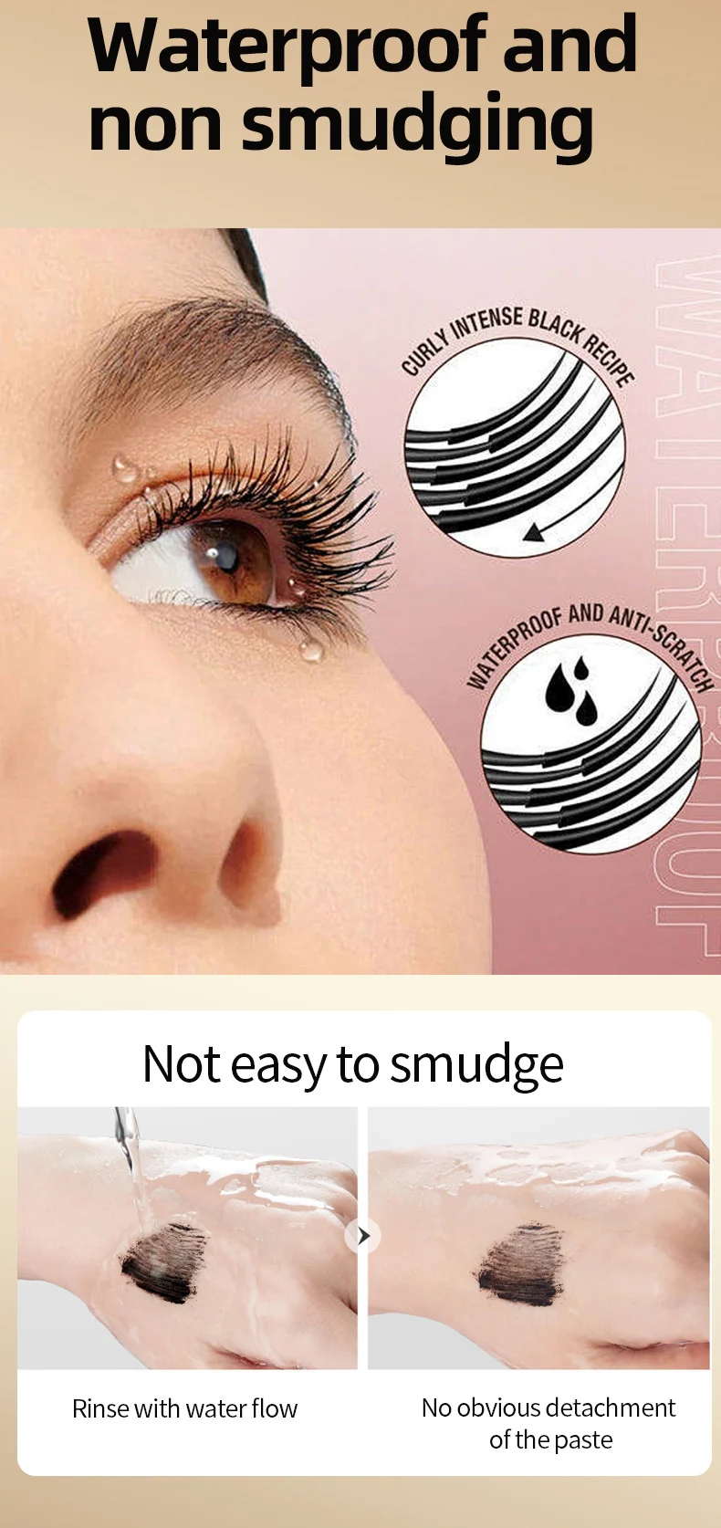 Waterproof Curling Mascara for Natural Volume & Length - Long-Lasting, Smudge-Proof 11 waterproof curling mascara natural volume length sit hvcegtjw desc 11