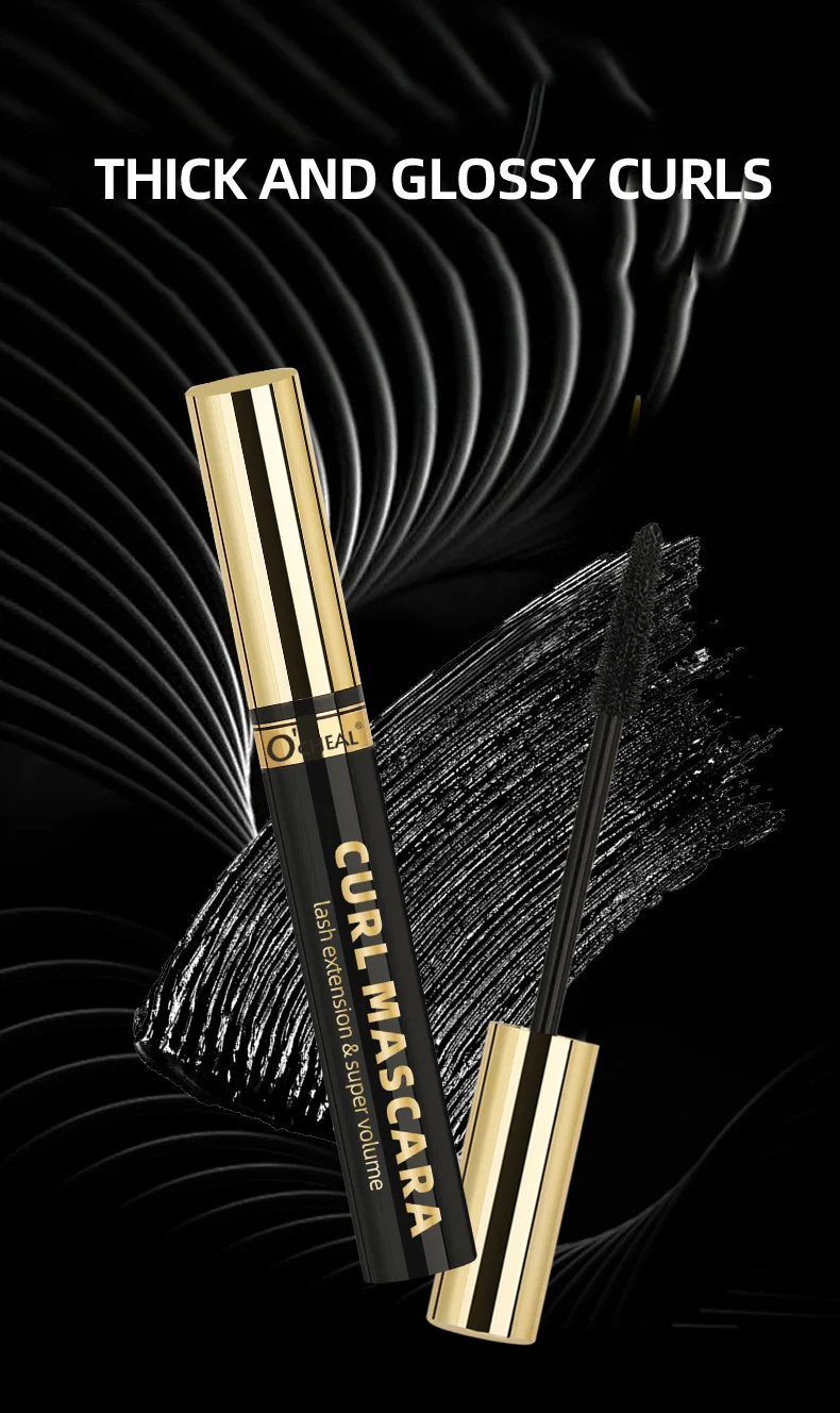 Waterproof Curling Mascara for Natural Volume & Length - Long-Lasting, Smudge-Proof 4 waterproof curling mascara natural volume length sit hvcegtjw desc 4