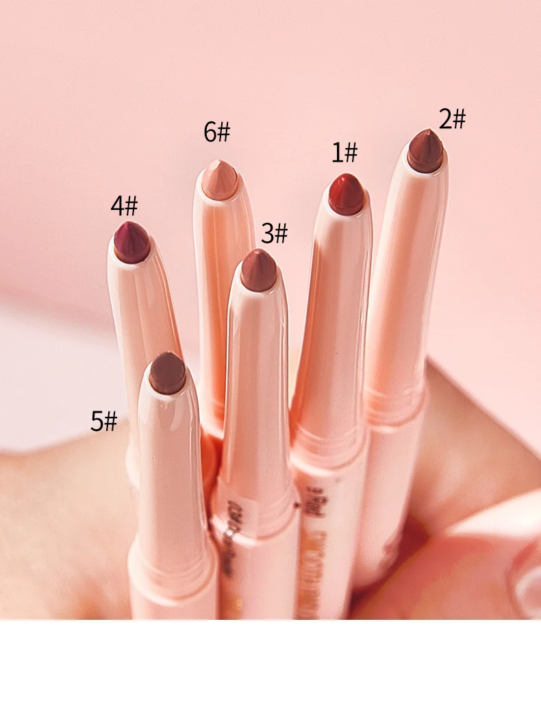 Waterproof Lip Liner Pencil for Precise Definition, Long-Lasting Matte Finish 22 waterproof lip liner pencil precise definition matte sit 825w9g3a desc 22