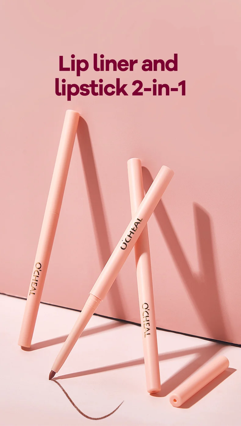 Waterproof Lip Liner Pencil for Precise Definition, Long-Lasting Matte Finish 5 waterproof lip liner pencil precise definition matte sit 825w9g3a desc 5