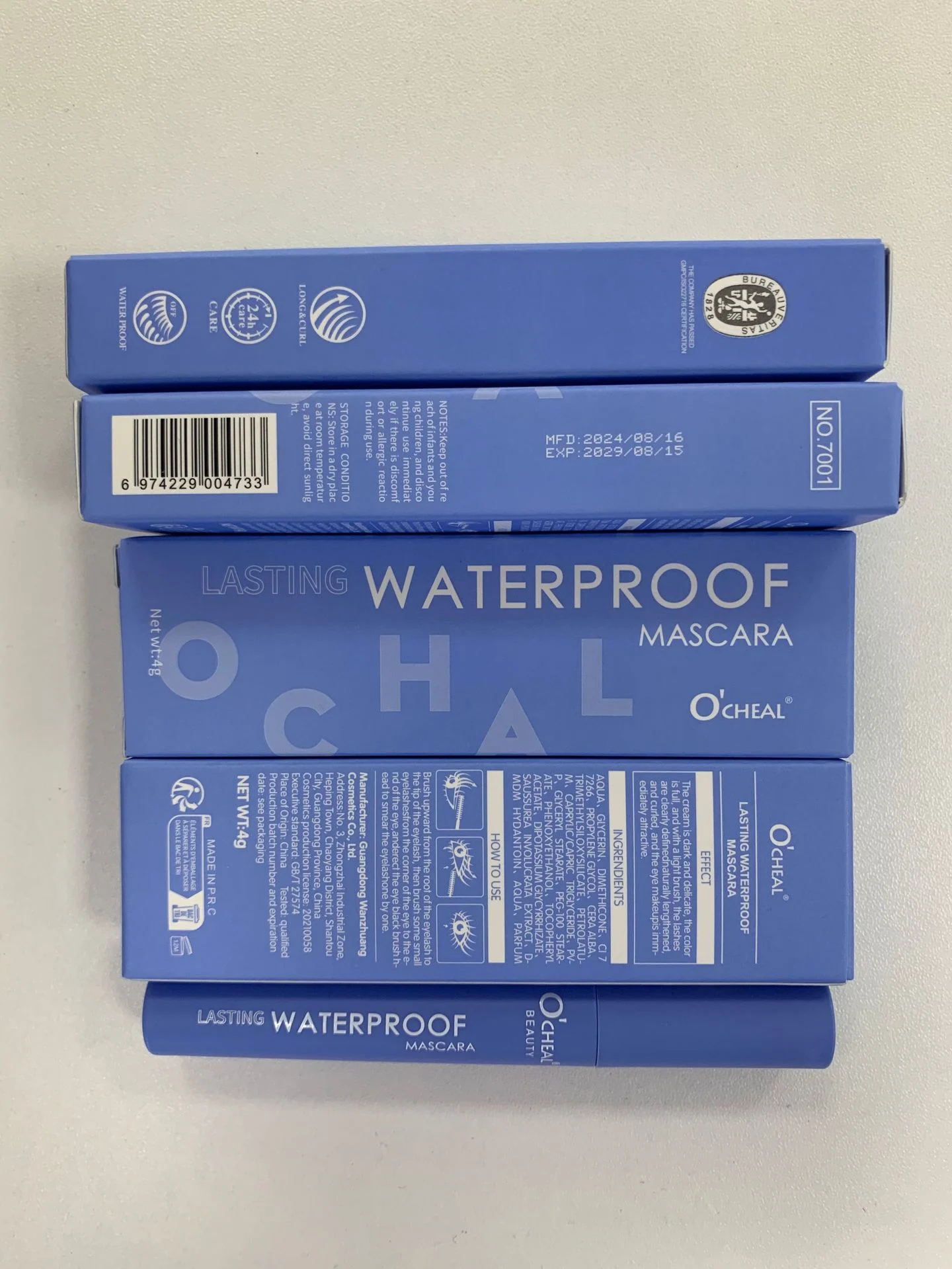 Waterproof Mascara for Length, Volume, and Curl - Smudge-Proof & Long-Lasting 2 waterproof mascara length volume curl smudge proof sit bv4b6u8w desc 2