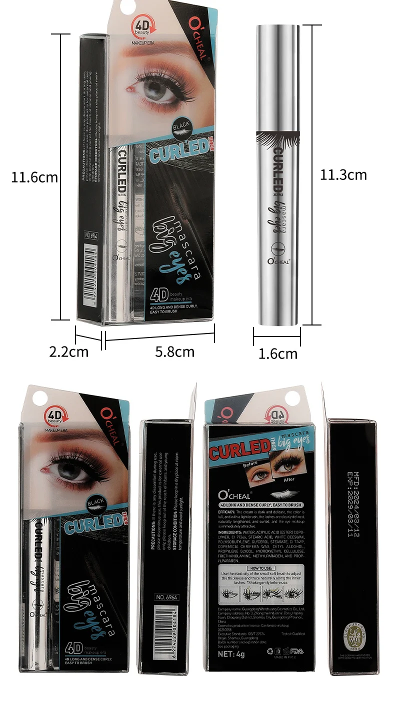 Waterproof Mascara Lengthening Curling Smudge-proof Fine Comb Lash Primer 14 waterproof mascara lengthening curling smudge proof fine comb lash primer sit q6y98qyd desc 14
