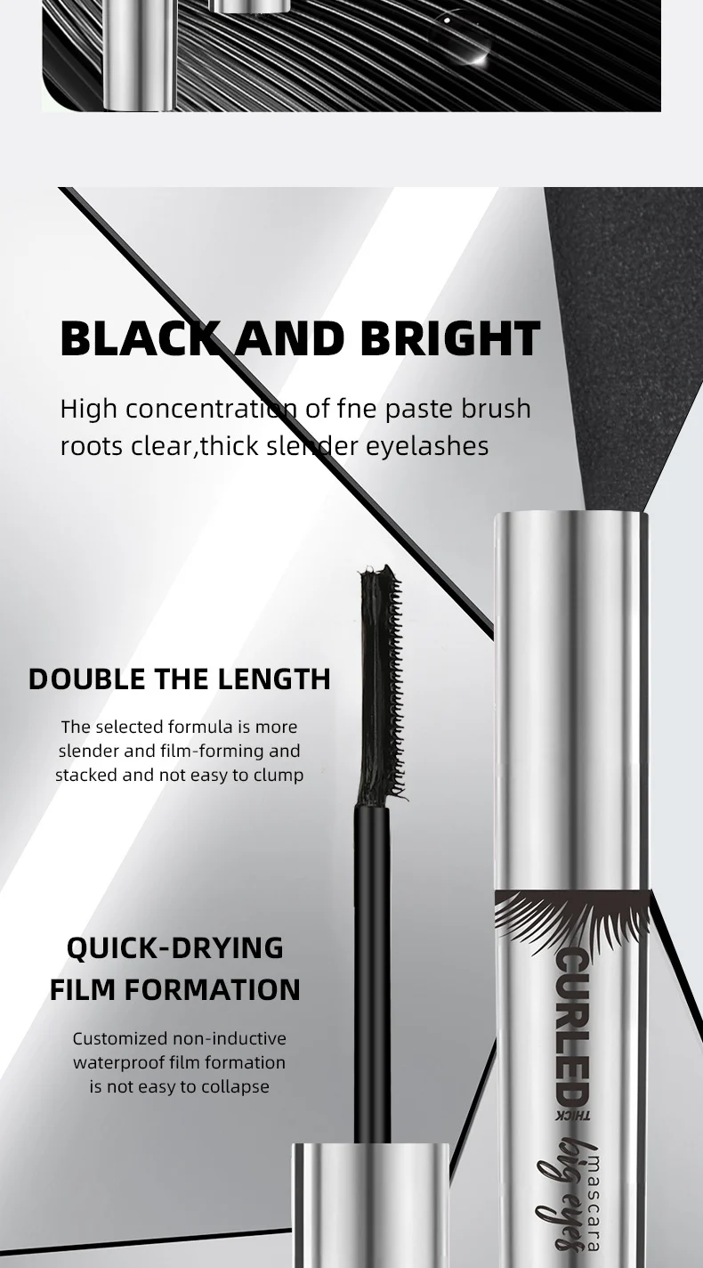 Waterproof Mascara Lengthening Curling Smudge-proof Fine Comb Lash Primer 9 waterproof mascara lengthening curling smudge proof fine comb lash primer sit q6y98qyd desc 9