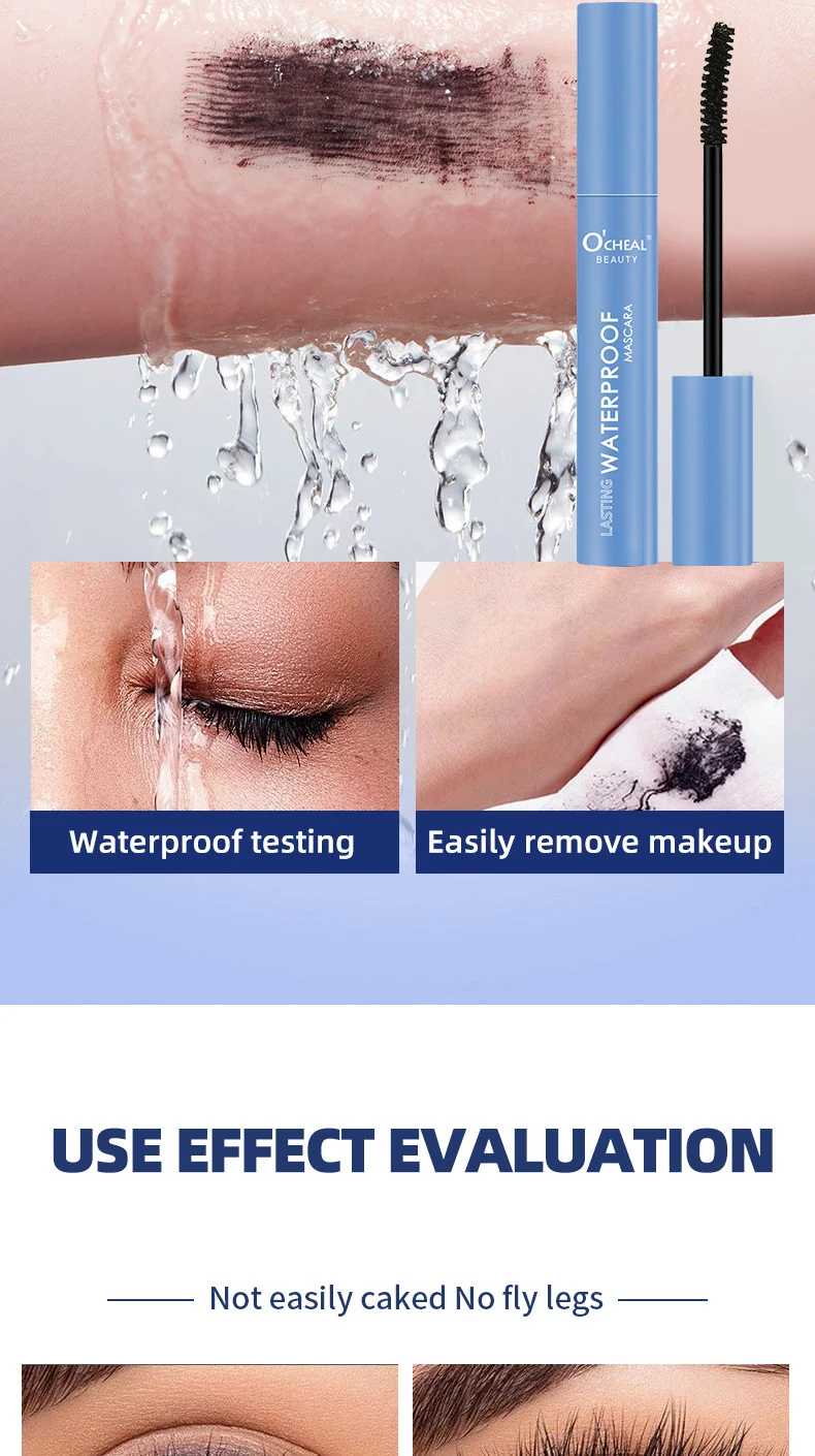 Waterproof Mascara Volumizing Curling Lengthening Anti-Smudge Long-Lasting Makeup 13 waterproof mascara volumizing curling lengthening anti smudge sit u737kd92 desc 13