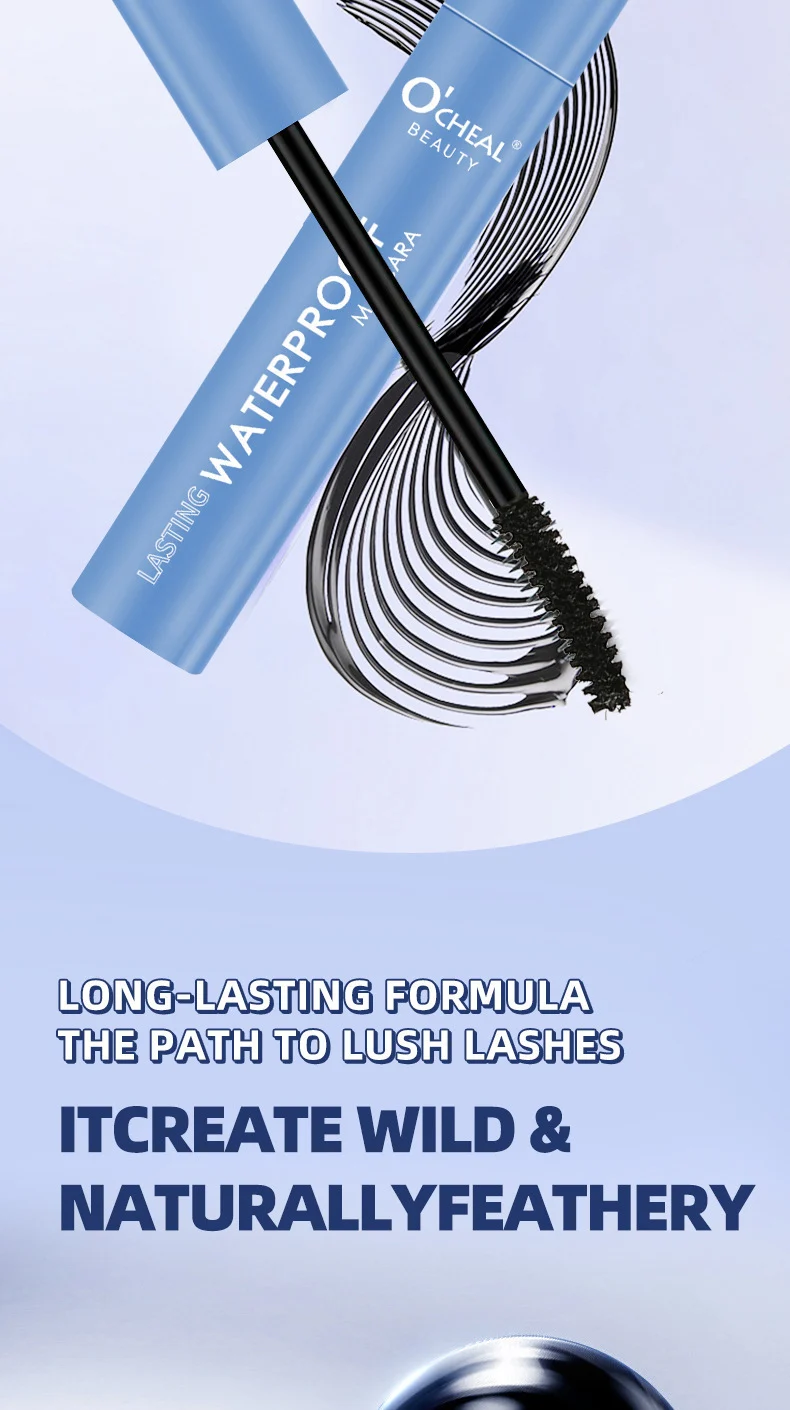 Waterproof Mascara Volumizing Curling Lengthening Anti-Smudge Long-Lasting Makeup 7 waterproof mascara volumizing curling lengthening anti smudge sit u737kd92 desc 7
