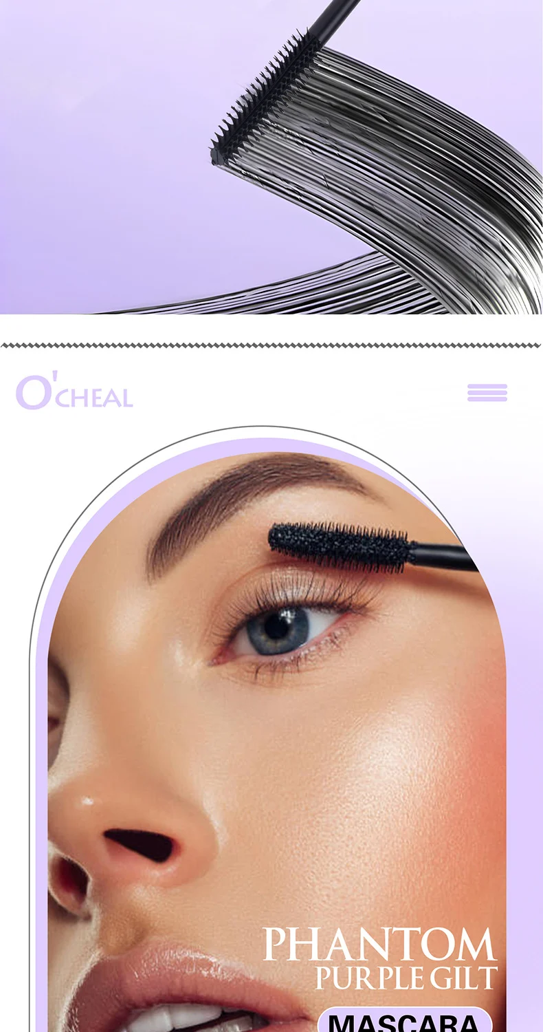 Waterproof Mascara Volumizing Lengthening Curling Long-Lasting Smudge-Proof 4 waterproof mascara volumizing lengthening curling sit 53sk68ra desc 4