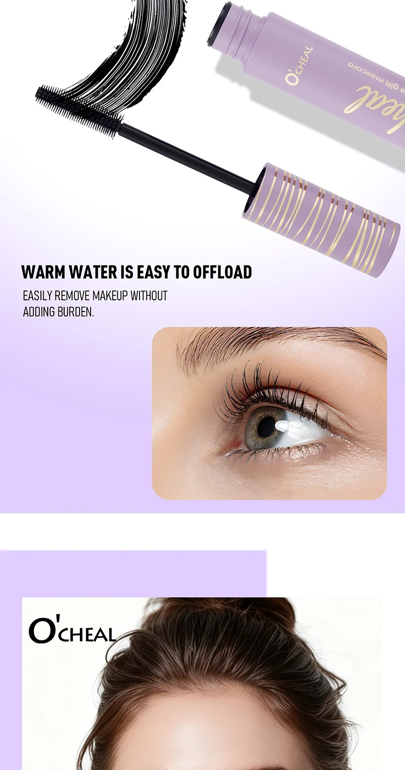 Waterproof Mascara Volumizing Lengthening Curling Long-Lasting Smudge-Proof 6 waterproof mascara volumizing lengthening curling sit 53sk68ra desc 6