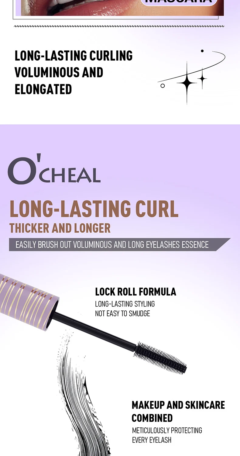 Mascara Waterproof Smudge Proof Long Lasting Curling Volumizing Natural 8 waterproof smudge proof long lasting curling mascara sit h7jcce7k desc 8