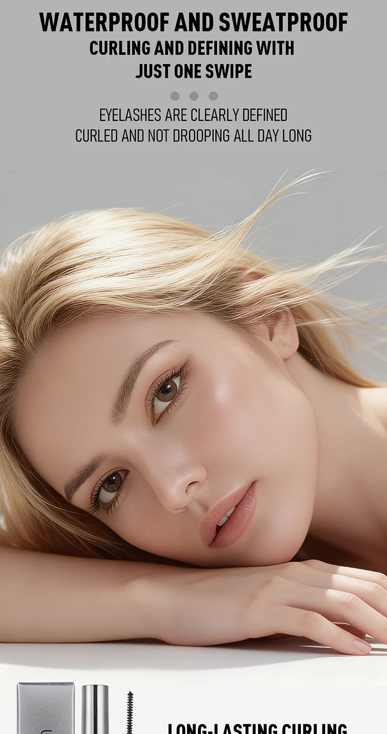 Waterproof Volumizing Mascara Natural Lengthening Curling Long-Lasting Smudge Proof 2 waterproof volumizing mascara natural lengthening curling sit by9bhusp desc 2